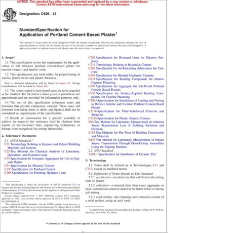 stucco thickness testing astm|astm c926 pdf free download.